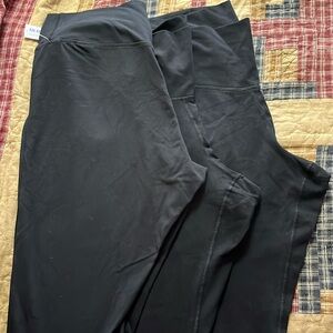 Three pair of Old Navy leggings.